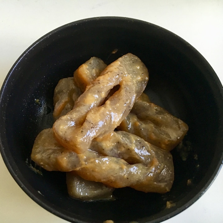 和食の小鉢におススメ 味噌こんにゃく レシピ 作り方 By 124 楽天レシピ